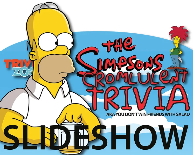 THE SIMPSONS | Cromulent Slideshow Trivia