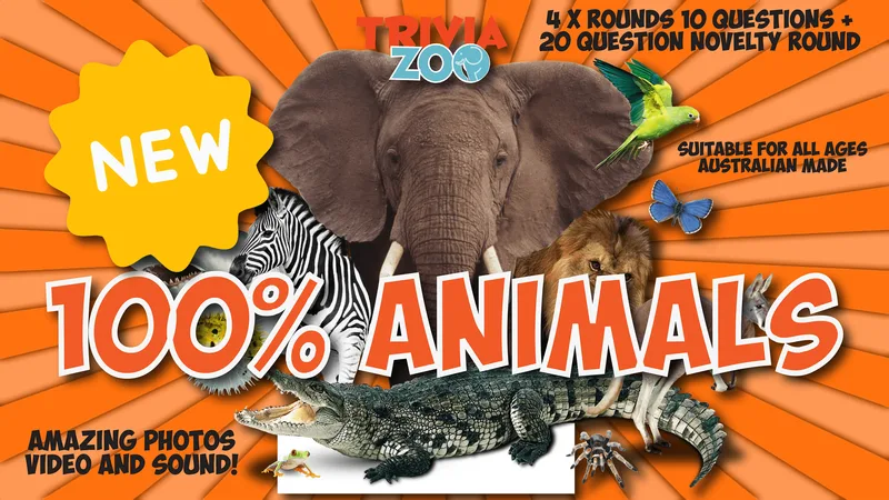 Big Screen Trivia | 100% Animals!